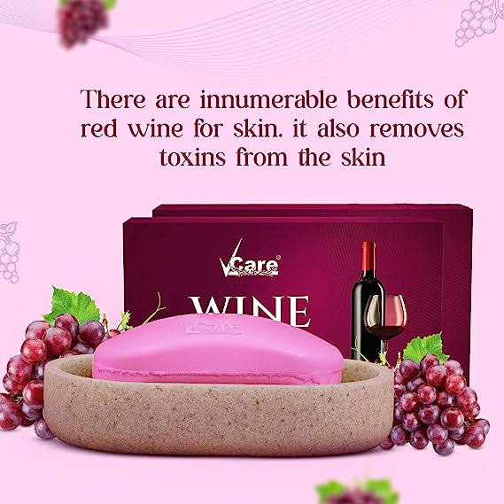 red wine soap for women